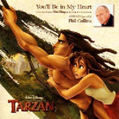 Phil Collins You'll Be In My Heart album cover