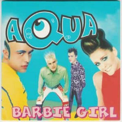barbie girl album. Aqua Barbie Girl album cover