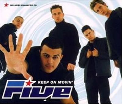 Five Keep On Movin' album cover