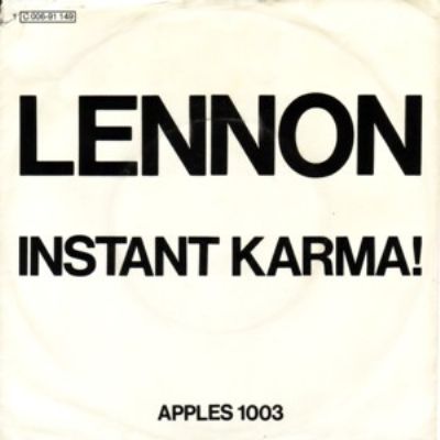 John Lennon Instant Karma album cover