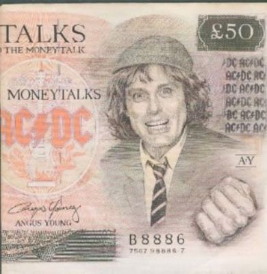 AC/DC Money Talks album cover