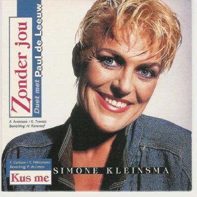 Paul De Leeuw & Simone Kleinsma Zonder Jou album cover