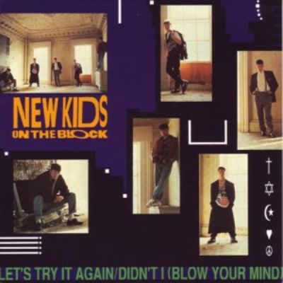 New Kids On The Block Let's Try It Again album cover