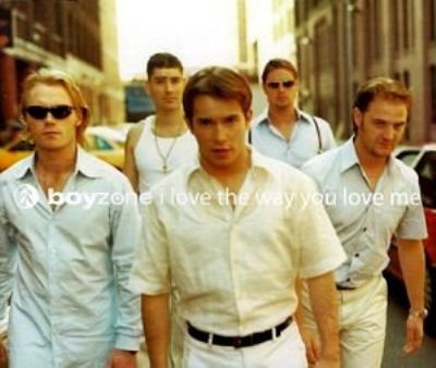 Boyzone I Love The Way You Love Me album cover