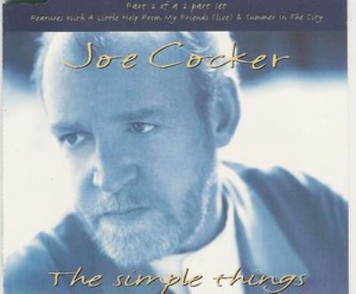 Joe Cocker The Simple Things album cover