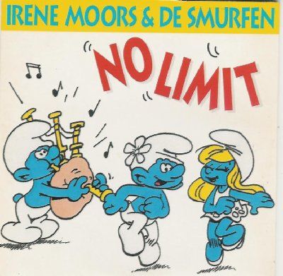 Smurfen & Irene Moors No Limit album cover
