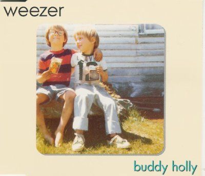 Weezer Buddy Holly album cover