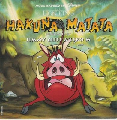 Jimmy Cliff & Lebo M Hakuna Matata album cover