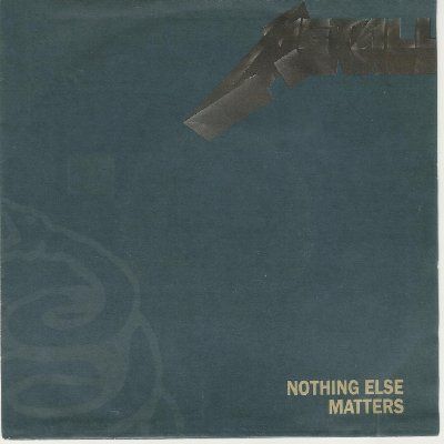 Metallica Nothing Else Matters album cover