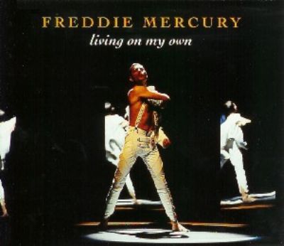 Freddie Mercury Living On My Own album cover