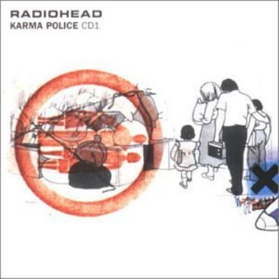 Radiohead Karma Police album cover