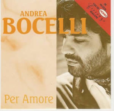 Andrea Bocelli Per Amore album cover
