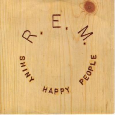 R.E.M. Shiny Happy People album cover